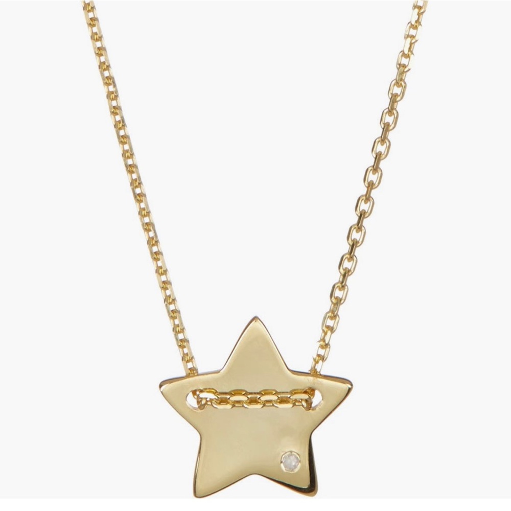 14k gold diamond necklace